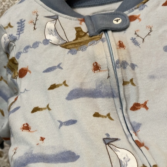 Burt’s Bees Baby Sleeper 6-9M - Picture 4 of 7